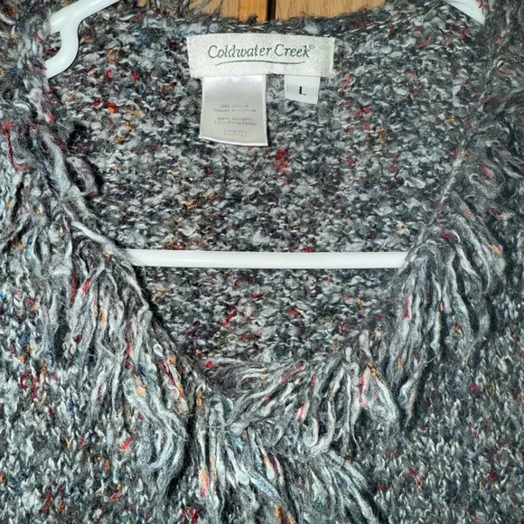 Vintage Coldwater Creek Multicolor Knit Cardigan - Picture 2 of 3